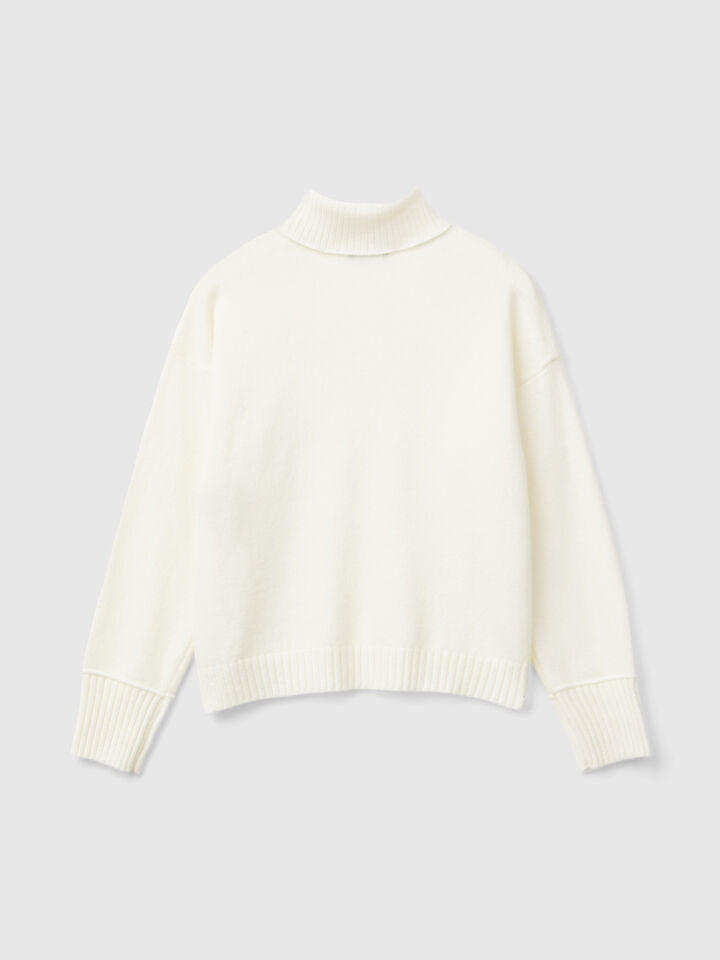 TURTLE NECK SWEATER Junior Girl image number 2